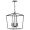 Nuvo Emma 4-Light Small Pendant - Dark Bronze Finish 60/7951 - alternate 2